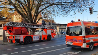 Feuerwehr Witten: FW Witten: Einsatz am Hauptbahnhof, Rauch aus ICE
