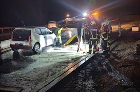 Feuerwehr Allensbach: FW Allensbach: G1 Betriebsstoffe aus PKW