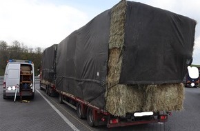 Polizeipräsidium Trier: POL-PPTR: Verstöße gegen Maße, zu schwere Holztransporte und Verstöße bei Abfalltransporten