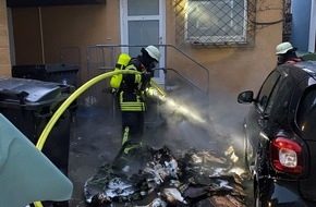 Feuerwehr Offenburg: FW-OG: morgendlicher Brand in der Offenburger Innenstadt