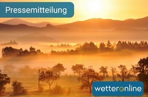 WetterOnline Meteorologische Dienstleistungen GmbH: Zunächst täglich heißer, Temperatursturz zum Wochenende