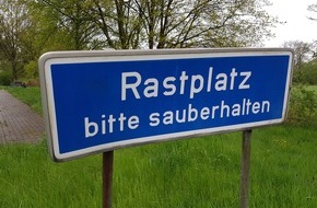 Polizeiinspektion Oldenburg-Stadt / Ammerland: POL-OL: ++Diebstähle von Rastplatzschildern an der A 29 - Zeugen gesucht++