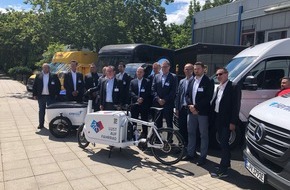 Landeshauptstadt Hannover: Initiative Urbane Logistik Hannover: Start des ersten Pilotprojektes zur innovativen Paketbelieferung