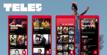 TELE 5: TELE 5 launcht eigene Mediathek-App für Android und iOS.