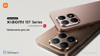 Xiaomi: Xiaomi stellt seine neue 15T Serie vor