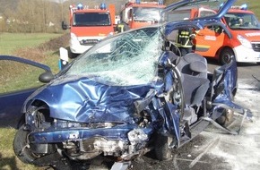 Polizeidirektion Kaiserslautern: POL-PDKL: Schwerer Verkehrsunfall