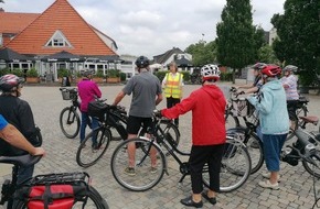 Polizeiinspektion Verden / Osterholz: POL-VER: Auf einer Radtour mit der Polizei - "Sicherheit - erfahren!"