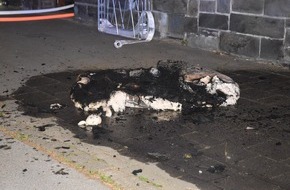 Polizei Aachen: POL-AC: Feuer in Brand - aufmerksamer Nachbar verhindert Schlimmeres