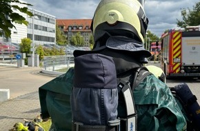 Feuerwehr Dresden: FW Dresden: Brand im Fraunhofer-Institut