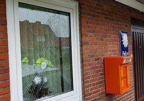 POL-STD: VW-Bus in Harsefeld entwendet, Unbekannte beschädigen Polizeigebäude in Himmelpforten