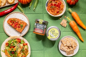 Presseinfo: „Naturstark“ - Tartex bringt Protein-Power aufs Brot, in die Pasta und in Dips