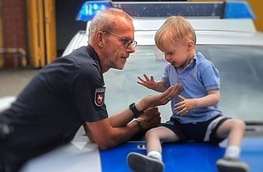 Polizeiinspektion Heidekreis: POL-HK: Soltau: Calluna e.V. und Polizei erfüllen Wunsch eines kleinen Jungen