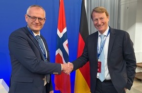 VNG AG: Medieninformation: Horisont Energi und VNG unterzeichnen Absichtserklärung zur Lieferung von blauem Ammoniak aus Norwegen nach Deutschland
