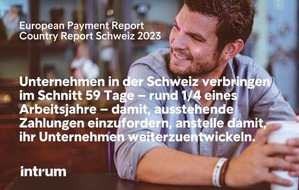 Intrum AG: Schweizer Unternehmen verbringen fast ein Viertel eines Arbeitsjahres mit der Einforderung ausstehender Zahlungen. Zeit und Geld, die fehlen, um das Unternehmen weiterzuentwickeln.