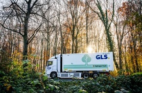 GLS Germany GmbH & Co. OHG: Innovation auf der Straße: GLS Germany startet mit erstem Wasserstoff-Lkw im Fernverkehr / Paketdienst sammelt Erfahrungen im Praxistest