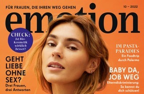 EMOTION Verlag GmbH: Stefanie Giesinger: "Ich hatte sehr realistische Suizidgedanken" / Die Influencerin über Depressionen, Social Media und ihr neues Freiheitsgefühl