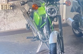 Landespolizeiinspektion Gotha: LPI-GTH: Zeugen nach Mopeddiebstahl gesucht