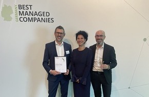 Asklepios Kliniken GmbH & Co. KGaA: Goldstatus: Asklepios gewinnt zum vierten Mal in Folge den renommierten Best Managed Companies Award