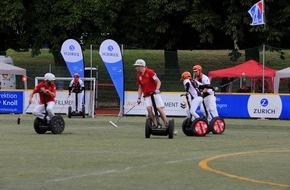 Zurich Gruppe Deutschland: Zurich ist Hauptsponsor der Segway Polo-Weltmeisterschaft 2023 in Köln