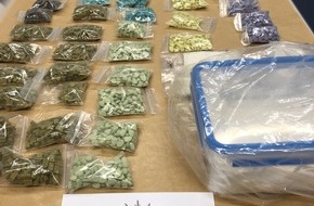 Polizeipräsidium Nordhessen - Kassel: POL-KS: Kassel: Mutmaßlicher Drogendealer in Kassel festgenommen: 5000 Ecstasy-Pillen und 3,4 Kilo Marihuana beschlagnahmt