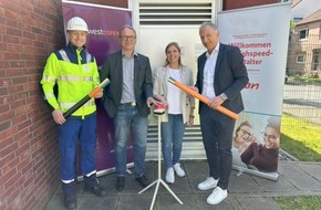 Westconnect GmbH: Pressemeldung: Glasfaserausbau durch Westconnect großteilig abgeschlossen – Leistungsstarkes Internet im Dattelner Osten verfügbar