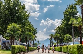 Ticino Turismo: Ferien im Einklang mit der Natur / Die Tessiner Campingplätze sind bereit, in die Saison zu starten