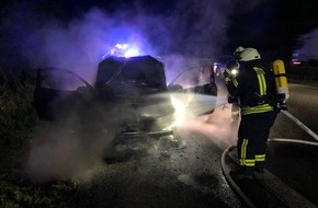 Polizeidirektion Landau: POL-PDLD: PKW-Brand