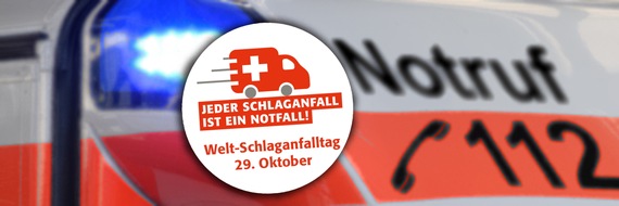 Stiftung Deutsche Schlaganfall-Hilfe: Welt-Schlaganfalltag am 29. Oktober