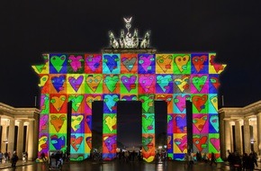 Festival of Lights: Festival of Lights: Auftakt zur Weltmeisterschaft im 3D-Videomapping auf dem Brandenburger Tor