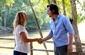 ZDF: Ein Mann sucht die Liebe am Amazonas/ Felix Klare, Isabell Gerschke und Edita Malovcic im ZDF-"Herzkino" (BILD)
