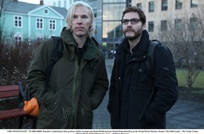 Constantin Film: Benedict Cumberbatch und Daniel Brühl im WikiLeaks-Film THE FIFTH ESTATE (AT)/ Constantin Film bringt den Film in die deutschen Kinos