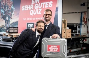 ProSieben: Nominiert als "Beliebteste Familienshow": Joko & Klaas spielen am Sonntag live auf ProSieben "Ein sehr gutes Quiz (mit hoher Gewinnsumme)" um 100.000 Euro
