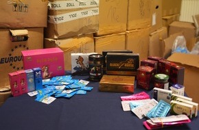 Hauptzollamt Schweinfurt: HZA-SW: Gefährliche Potenzmittel gestoppt - Zoll stellt mehr als 50.000 illegale Präparate sicher