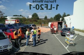 Freiwillige Feuerwehr Werne: FW-WRN: Große Menge Diesel ausgelaufen