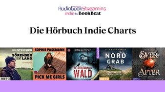BookBeat GmbH: Hörbuch-Bestseller: die Indies kommen!