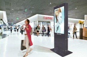 Clear Channel Schweiz AG: Clear Channel lanciert digitale Werbung in Shoppingcentern