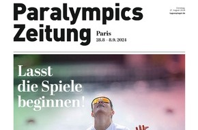 Deutsche Gesetzliche Unfallversicherung (DGUV): Paralympics Zeitung feiert Jubiläum in Paris