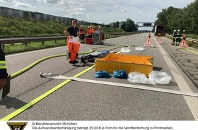 Feuerwehr München: FW-M: Vermeintlicher Gefahrstoffaustritt (Langwied)