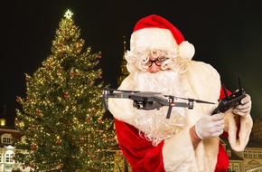 HUK-COBURG: Drohne - Weihnachtsgeschenk zum Abheben / Drohnen führen schon seit Jahren die Hitliste der Weihnachtsgeschenke an