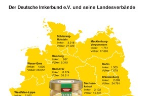 Deutscher Imkerbund e. V.: Interesse an Bienenhaltung weiterhin hoch / Deutscher Imkerbund meldet bereits im elften Jahr steigende Mitgliederzahlen