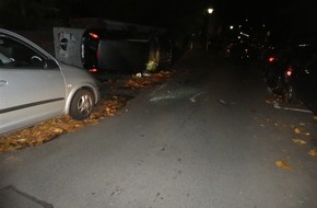 Polizei Münster: POL-MS: Unfall an der Goebenstraße - Fahrer pustet 1,52 Promille