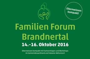 Alpenregion Bludenz Tourismus GmbH: Familien Forum Brandnertal: 14.-16. Oktober 2016 - BILD