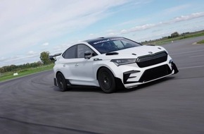 Der Enyaq RS Race: ein neues Motorsportkonzept mit nachhaltigen Ideen für Serienmodelle