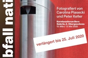 Kriegel Kommunikation: Die Ausstellung "Abfall National" im Berner Kornhausforum wird verlängert