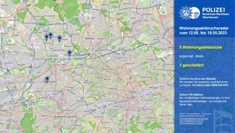 Polizeipräsidium Oberhausen: POL-OB: Wohnungseinbruchsradar - Einbrecher lieben offene Mehrfamilienhäuser