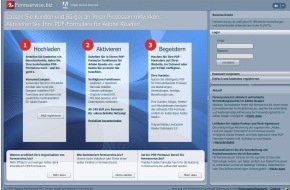 Absolute Development AG: Absolute Development AG: Neue PDF-Formularplattform für den schnellen Start ins E-Government