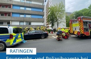 Polizei Mettmann: POL-ME: Explosion bei Polizeieinsatz in Wohnhaus - Mehrere Einsatzkräfte zum Teil lebensgefährlich verletzt - Tatverdächtiger festgenommen - Polizei findet weiblichen Leichnam - Ratingen - 2305037