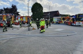 Feuerwehr Bocholt: FW Bocholt: Einsatzreicher Tag für die Feuerwehr Bocholt