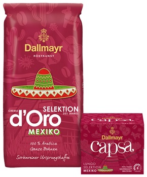 Viva México! Dallmayr Crema d&#039;Oro Selektion des Jahres 2020
