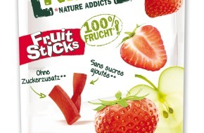 N.A!* Nature Addicts: Der beliebte Fruchtsnack N.A!* jetzt in neuer Form und mit mehr Inhalt